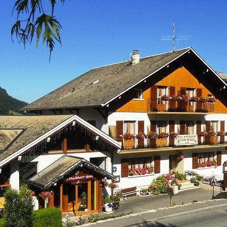 Hotel Plein Soleil Vacheresse Exterior foto